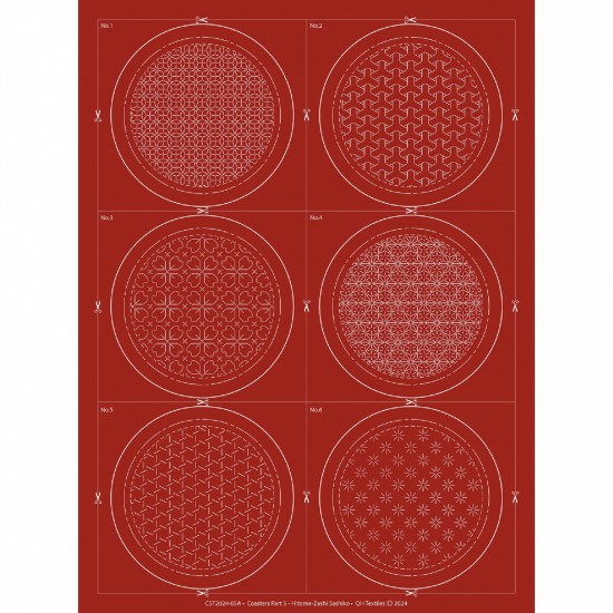 Sashiko Coaster Kit